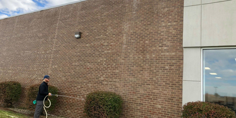 Commercial Exterior Cleaning in Charleston, Illinois