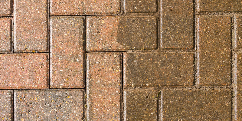 Brick Cleaning in Champaign, Illinois