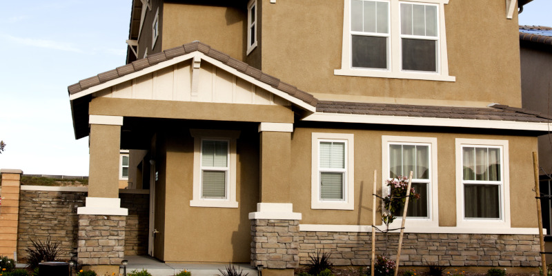 Stucco Cleaning in Champaign, Illinois